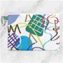 Abstract Pattern Canvas Cosmetic Bag (XL) View1