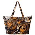 Illustration Abstract Pattern Modern Art Design Fantasy Surreal Full Print Shoulder Bag View1