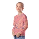 Illustration Background Light Abstract Texture Kids  Long Sleeve Tee with Frill  View2