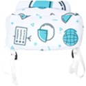 Pattern Business Graphics Seamless Full Print Backpack View4