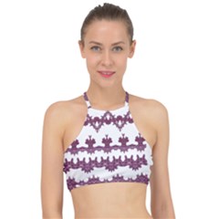 Illustration Geometric Art Dividers Digital Art Racer Front Bikini Top by Wegoenart