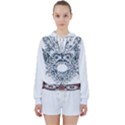 IM Fourth Dimension Black White 36 Women s Tie Up Sweat View1
