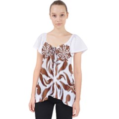 Im Fourth Dimension Colour 44 Lace Front Dolly Top by imanmulyana