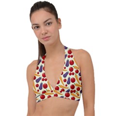 Illustrations Illustration Pattern Texture Halter Plunge Bikini Top by Wegoenart