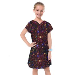Abstract Background Stars Star Galaxy Wallpaper Kids  Drop Waist Dress by Wegoenart