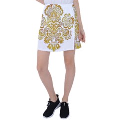 Im Fourth Dimension Colour 53 Tennis Skirt by imanmulyana
