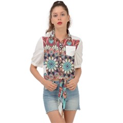 Im Fourth Dimension Colour 54 Tie Front Shirt  by imanmulyana