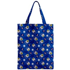 Illustration Duck Cartoon Background Zipper Classic Tote Bag by Sudhe