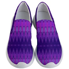 Illustration Purple Abstract Wallpaper Pattern Abstract Women s Lightweight Slip Ons by Sudhe