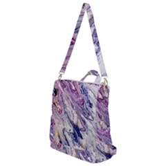 Marble Pattern Texture Crossbody Backpack by Jancukart