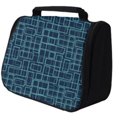 Abstract Illustration Background Rectangles Pattern Full Print Travel Pouch (big) by Amaryn4rt