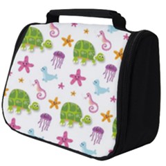 Turtles Animals Sea Life Full Print Travel Pouch (big) by Amaryn4rt