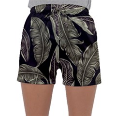 Jungle Sheets Tropical Pattern Sleepwear Shorts by Amaryn4rt