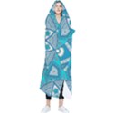 Mandala Blue Wearable Blanket View1