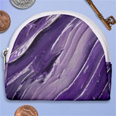 Paint Ornament Vivid Vibrant Horseshoe Style Canvas Pouch by danenraven