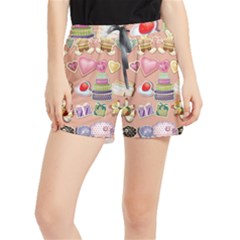 Illustration Seamless Pattern Standardize Women s Runner Shorts by danenraven