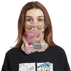 Illustration Seamless Pattern Standardize Face Covering Bandana (two Sides) by danenraven