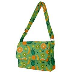 Fruit Tropical Pattern Design Art Full Print Messenger Bag (l) by danenraven