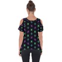 Pattern Background Bright Pattern Cut Out Side Drop Tee View2