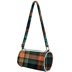 Plaid Tartan Checkered Tablecloth Mini Cylinder Bag by danenraven