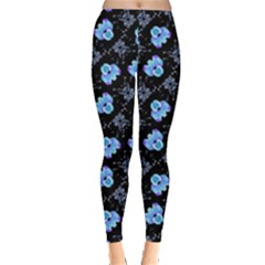 Illustration Pattern Design Home Leggings  by danenraven