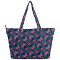 Illustration Tile Pattern Patchwork Full Print Shoulder Bag View2