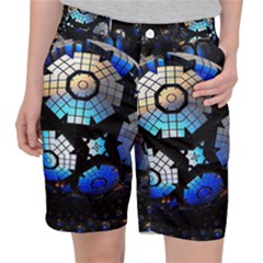 Illustration Tech Galaxy Robot Bot Science Pocket Shorts by danenraven