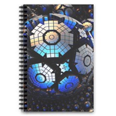 Illustration Tech Galaxy Robot Bot Science 5 5  X 8 5  Notebook by danenraven