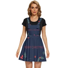 Merry Christmas  Frame Flora Apron Dress by artworkshop