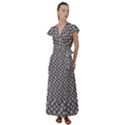 Little Spring Blossom  Flutter Sleeve Maxi Dress View1