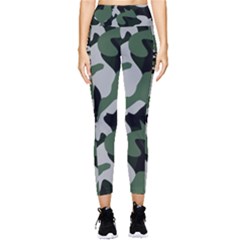 Illustration Camouflage Camo Army Soldier Abstract Pattern Pocket Leggings  by danenraven