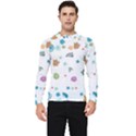 Flowers Flower Leaf Leaves Background Floral Flora Men s Long Sleeve Rash Guard View1