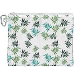 Leaves Leaf Green Nature Canvas Cosmetic Bag (xxxl) by danenraven
