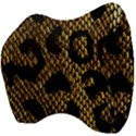 Metallic Snake Skin Pattern Velour Head Support Cushion View4