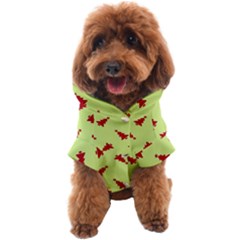 Red Christmas Tree Green Dog Coat by TetiBright