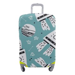 Cute Seamless Pattern With Rocket Planets-stars Luggage Cover (small) by BangZart