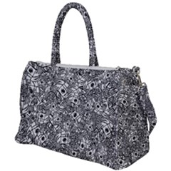 Weird Cute Fantasy Monsters Motif Pattern Duffel Travel Bag by dflcprintsclothing