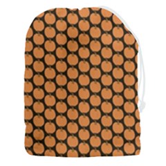 Cute Pumpkin Black Small Drawstring Pouch (3xl) by ConteMonfrey