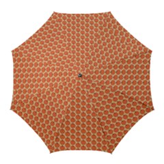 Cute Pumpkin Small Golf Umbrellas by ConteMonfrey