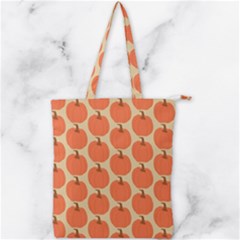 Cute Pumpkin Double Zip Up Tote Bag by ConteMonfrey