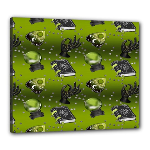 Ocultism Wicca Real Witch Halloween  Canvas 24  X 20  (stretched) by ConteMonfrey