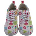 Flamingo Bird Nature Illustration Summer Beach Mens Athletic Shoes View1