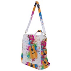 String Instrument Acoustic Guitar Crossbody Backpack by Jancukart