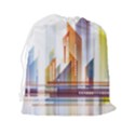 Building Artwork City Building Drawstring Pouch (2XL) View2