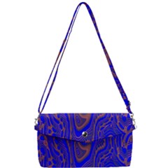 Optical Illusion Illusion Pattern Removable Strap Clutch Bag by Ravend
