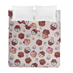 Cake Cupcake Sweet Dessert Food Duvet Cover Double Side (full/ Double Size) by Ravend