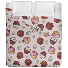 Cake Cupcake Sweet Dessert Food Duvet Cover Double Side (california King Size) by Ravend