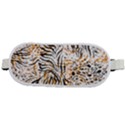 Tiger Pattern Background Rounded Waist Pouch View2