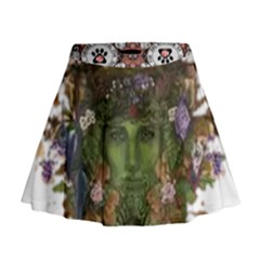 Im Fourth Dimension Colour 84 Mini Flare Skirt by imanmulyana