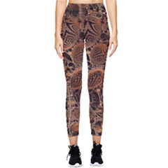 Fractal Render 3d Honeycomb Pocket Leggings  by Wegoenart